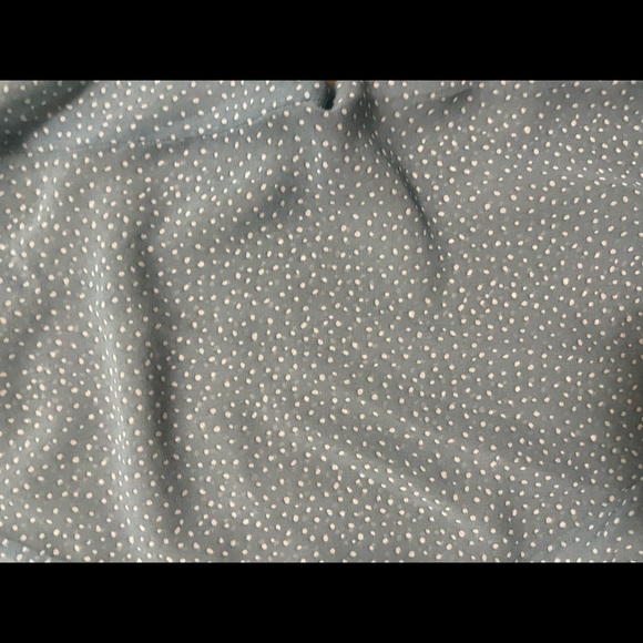 Bershka Blue/White Button Up - Picture 5 of 7